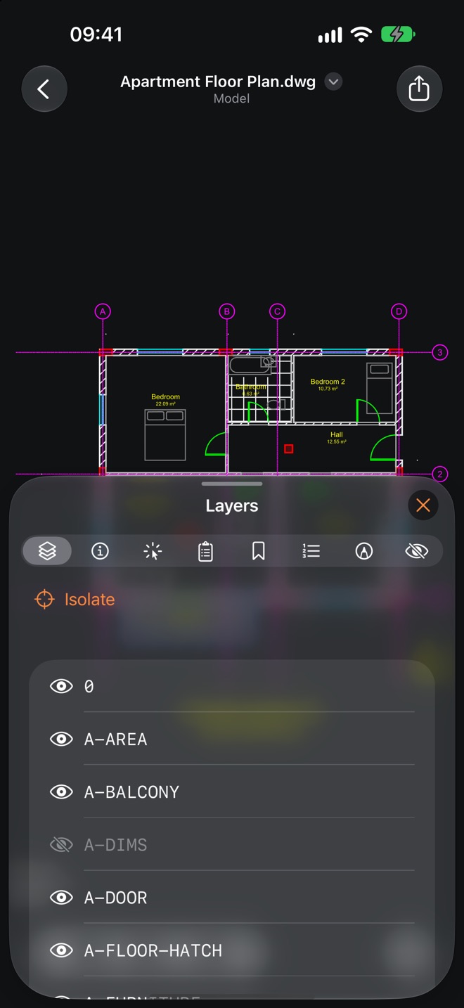 The layers panel